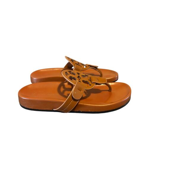 Tory Burch Miller Cloud Thong Sandals Leather (no size visible, about size 7) - Picture 2 of 7